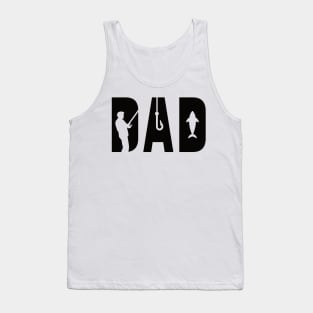 DAD Fishing, Design For Daddy Tank Top